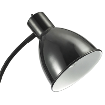 OK premium zwart vloerlamp