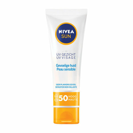 Nivea Sun sensitive face SPF50