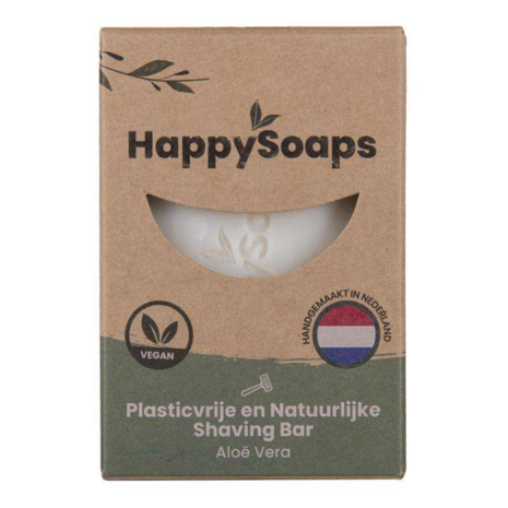 Happysoaps Shaving bar aloe vera